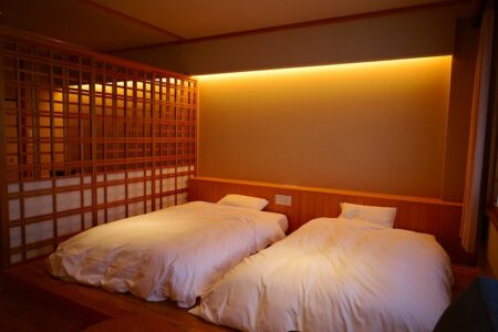 改修した旅館梅乃屋さんに家族で泊ってきました＾＾